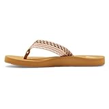 Roxy Porto - Beach Flip-Flops for Women - Strand-Sandalen - Frauen - 37 - Braun.