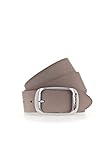 Tamaris Gürtel Essential Classics TB0002L01 Damen Gürtel Uni grau taupe 0623