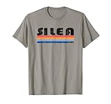 Silea, Italien Retro 70er 80er Jahre Stil T-Shirt