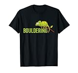 Bouldern, Klettern Outfit, Freiklettern Kletterhalle Boulder T-Shirt