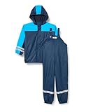 Playshoes Warmer Wasserdichter Matschanzug Regenbekleidung Unisex Kinder,marine,128