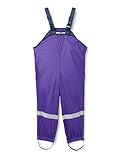 Playshoes Wind- und wasserdichte Regenhose Regenbekleidung Unisex Kinder,Lila,128