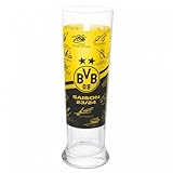 Borussia Dortmund Weizenglas mit Unterschriften 2023/24 Glas Signature Bierglas BVB 09