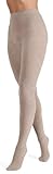 BANANALU weiche Cashmere Touch 180 Den Strumpfhose Blickdicht Warm Sand L