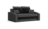 Sofini Sofa Hewlet mit Schlaffunktion! Best Schlafsofa! 2- Sitzer Sofa! Best! (Haiti 14+ Haiti 17), Breite: 152cm, Tiefe: 90 cm, Höhe: 72 cm