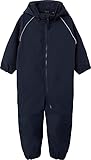 NAME IT Jungen Nmnalfa Solid Fo Noos Softshell Suit Regenanzug, Dark Sapphire, 80 EU