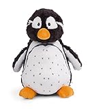 NICI Kuscheltier Pinguin Stas 20 cm – Stofftier aus weichem Plüsch, niedliches Plüschtier zum Kuscheln und Spielen, für Kinder & Erwachsene, 49313, tolle Geschenkidee, schwarz-weiß, 20cm