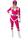 Funidelia | Power Ranger Kostüm rosa für Damen Film und Serien, Superhelden, Zeichentrickfilm - Kostüm für Erwachsene & Verkleidung für Partys, Karneval & Halloween - Größe S - Rosa