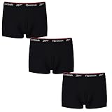 Reebok Herren Redgrave Badehose, Black, Large