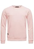 Red Bridge Herren Crewneck Sweatshirt Pullover Premium Basic,Pink-ii,M