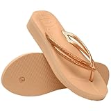 Havaianas Wedges Tongues Damen Golden 39 EU