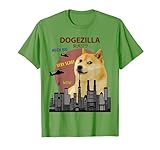 dogezilla T-Shirt | Funny Doge Meme Shiba Inu Hund Tee