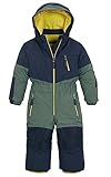 first instinct by killtec FISW 32 MNS ONPC Skioverall/Schneeanzug mit Kapuze, wasserdicht, waldgrün