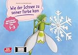 Wie der Schnee zu seiner Farbe kam. Kamishibai Bildkartenset.: Märchen für Kinder von 1-3 (Märchen für das Erzähltheater mit Kindern unter drei Jahren)