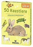 moses. Verlag GmbH 9792 Natur: 50 Haustiere: erkennen & bestimmen (Expedition Natur), Yellow