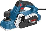 Bosch Professional Handhobel GHO 26-82 D (inkl. Parallelanschlag, Sechskantstiftschlüssel SW 2,5, Stoffstaubbeutel, im Koffer)