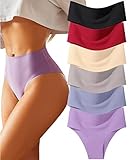 BeReady Bauchweg Unterhose Damen High Waist Unterhosen Seamless Slips Damen Frauen Hohe Taille Nahtlose Unterwäsche 6er Pack Mehrpack