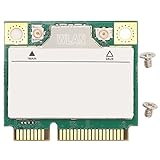 Annadue AX3000 AX200 -PCIe-WLAN-Karte, WiFi 6 3000 Mbit/s Bluetooth 5.1 Dual Band 2.4G/5G Wireless Gigabit-Netzwerkkarte, Unterstützt MU MIMO für Windows 10 64bit, Linux