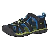 KEEN, Unisex Kinder Seacamp 2 CNX Sandalen , Black Brilliant Blue , 35 EU