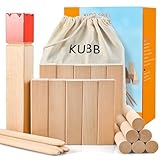 Faburo Kubb Yard Game, Kubb Game Set, Yard Games Set Viking Chess Outdoor Games Tossing Game Set, Yard Games for Adults with Carrying Bag