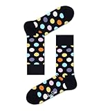 Happy Socks Unisex Big Dot Socken, Multi, M