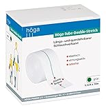 Höga Pharm Tube-Double-Stretch längs- und querdehnbarer Schlauchverband, grün 5,5 cm x 10 m, elastisch, atmungsaktiv, latexfrei, 1er Pack (1 x 1 Stück)