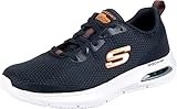 Skechers Herren Dyna-air Sneaker, Navy Mesh Trim Nvy, 43 EU