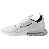 Nike Herren Air Max 270 Sneaker, White Black White, 43 EU