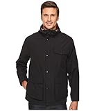 Woolrich Herren Transition Lined Mountain Parka Regenmantel, schwarz, Small