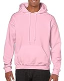 GILDAN Herren Heavy Blend Kapuzenpullover, Pink (Light Pink 000), L