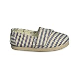 Paez Jungen Unisex Kinder Surfy Lurex Espadrilles, Silber, 23 EU