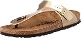 BIRKENSTOCK Damen Zehentrenner Gizeh Birko Flor gold - 38/38.0