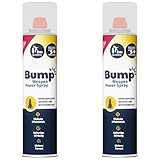 Bump Anti Wespen Spray 2x300 ml - Wespenspray Weitwurfspray - Wespennest Entfernen - Wespen abwehr im Haus - Power Spray für draussen - Hornissen Spray