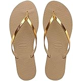 Havaianas Damen You Metallic Hausschuh, Metallic Golden Sand Metallic, 37/38