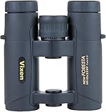 Vixen Fernglas - Binocular - New Foresta 10x32 DCF - inklusive Tragegurt, Umhängetasche, Linsenputztuch und Linsenabdeckung