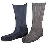 Woolrich Men's Ultimate Merino Wool Socks (2 Pr), Super Thick