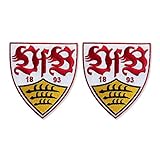 VfB Stuttgart Aufnäher Wappen 2er Set