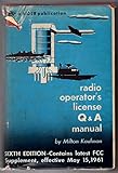 Radio Operator's License Q & A Manual