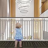 3 Meter Treppenschutznetz, Kinder Sicherheitsnetz, Treppe Geländer Zaun Mesh, Baby Balkonnetz Treppenschutznetz für Kinder,Safety Net,für Babys