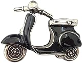 Norman K Modedesign Gürtelschnalle Motorroller schwarz