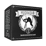 Pechkeks Designbox mit 13 Stück - zum Austeilen und Einstecken! Schwarze Kekse - Schwarzer Humor. Der dunkle Zwilling vom Glückskeks