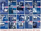 Story of the Blues-Buchformat / Volume 1 - Volume 10 / 10 Doppel CDs in Buchformat